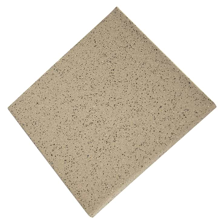 Elemental Abrasive Buckskin Beige 6x6 Unglazed Ceramic Quarry Tile