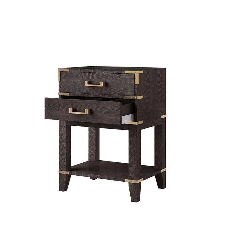 Calico Brown Oak 24" Single Vanity without Top