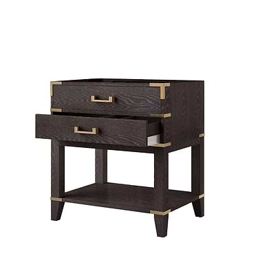 Calico Brown Oak 30" Single Vanity without Top