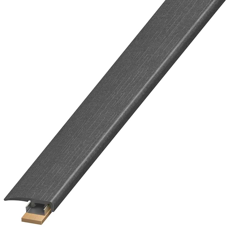 Bond LVT Venom Black 1.38x94" LVT Slim End Cap by Versatrim