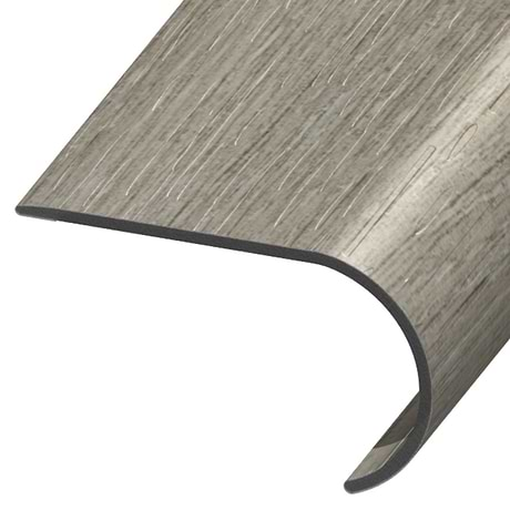 Hudson Ash 2.48x1.52x94" LVT Round Stair Nose by Versatrim