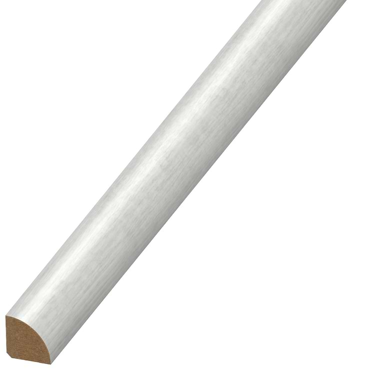 Fleetwood Silver .75x94" LVT Quarter Round Molding by Versatrim