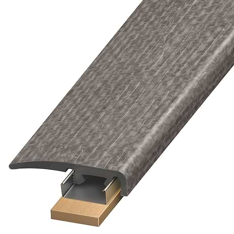 Ristretto LVT Dark Gray 1.38x94" LVT Slim End Cap by Versatrim