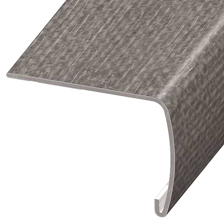 Ristretto LVT Dark Gray 2x1.5x94" VersaEdge Xtra Tall Stair Nose by Versatrim