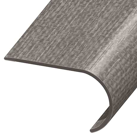 Ristretto LVT Dark Gray 2.48x1.52x94" LVT Round Stair Nose by Versatrim