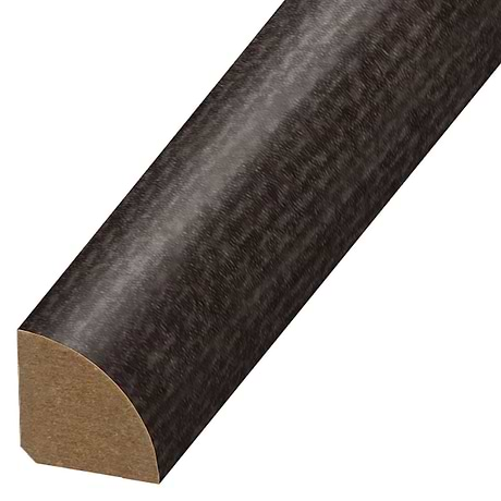 Ristretto LVT Charcoal Black .75x94" LVT Quarter Round Molding by Versatrim