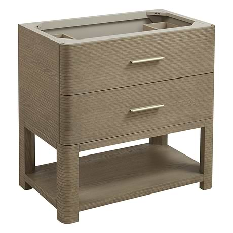 Lucian Pebble Oak 36" Single Vanity without Top by JMV