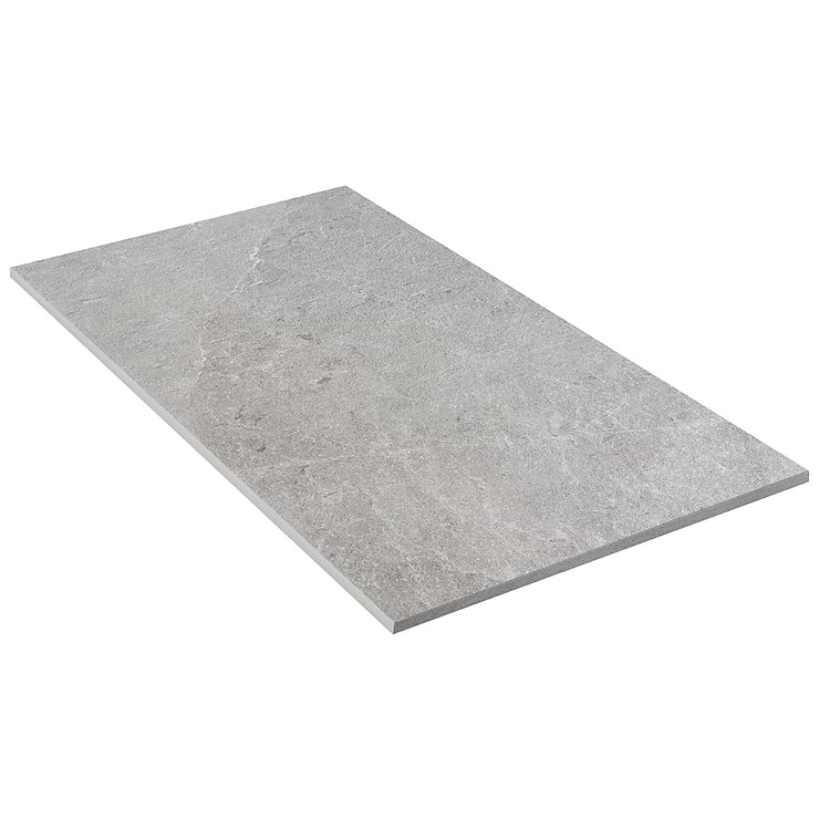 ZenTech Silver Gray 12x24 Matte Porcelain Tile