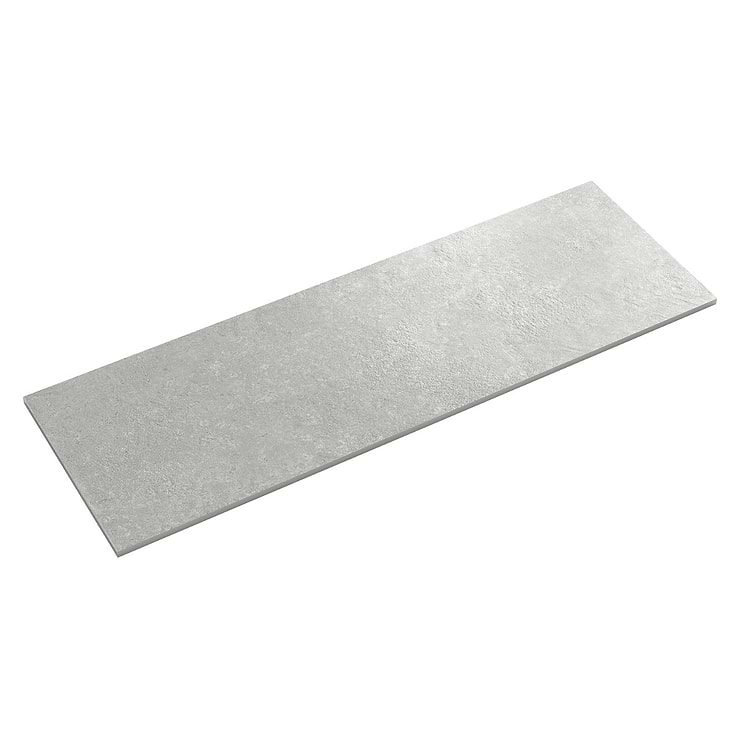 Stoneside Pearl Gray 12x36 Matte Ceramic Tile