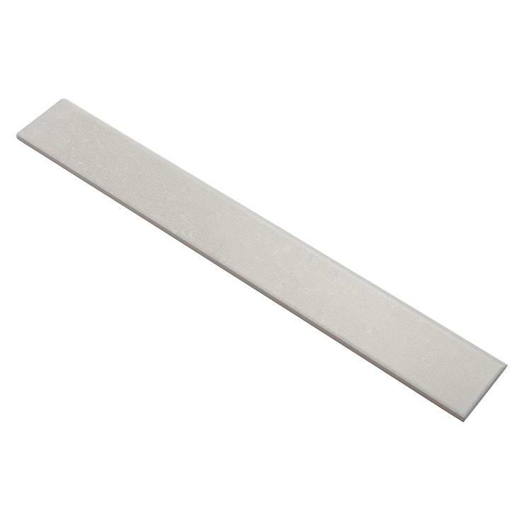 Stoneside Pearl Gray 3x24 Porcelain Matte Bullnose