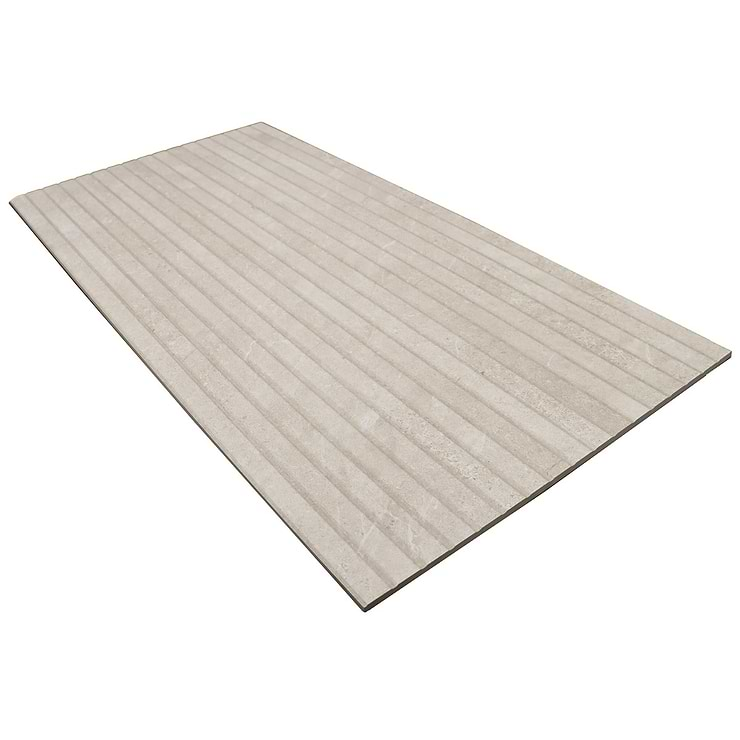 Lune Ribbon Beige 24x48 Matte Porcelain Tile