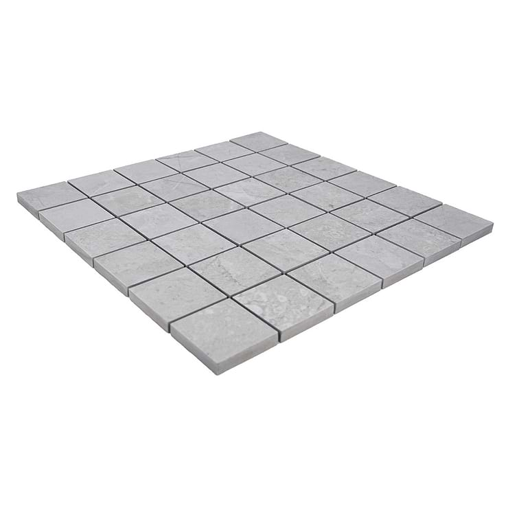 Thor Fossil Gray 2x2 Matte Porcelain Mosaic Tile