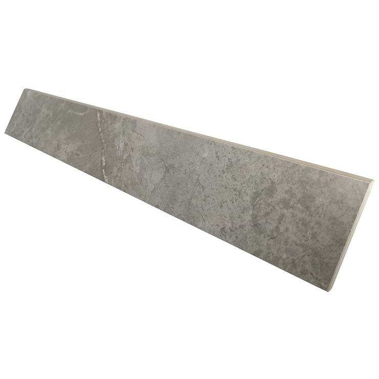 Thor Fossil Gray 3x24 Matte Porcelain Bullnose