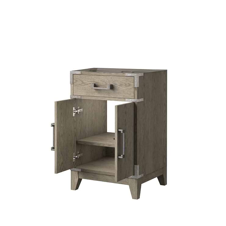 Aiden Gray Oak 20" Single Vanity without Top