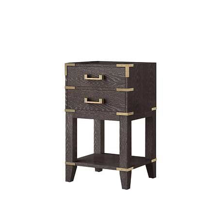 Calico Brown Oak 20" Single Vanity without Top