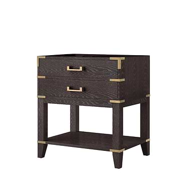 Calico Brown Oak 30" Single Vanity without Top