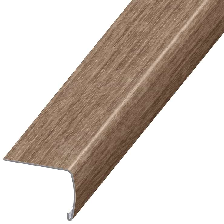 Fleetwood Mocha 2x1.5x94" VersaEdge Xtra Tall Stair Nose by Versatrim