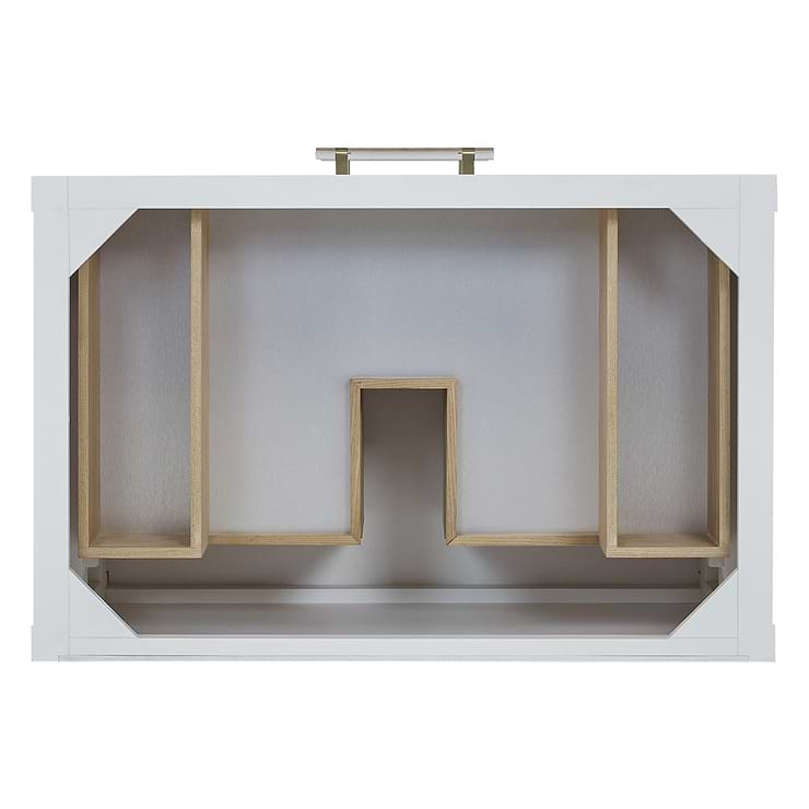 James Martin Vanities Olena Light Mappa 36" Single Vanity without Top