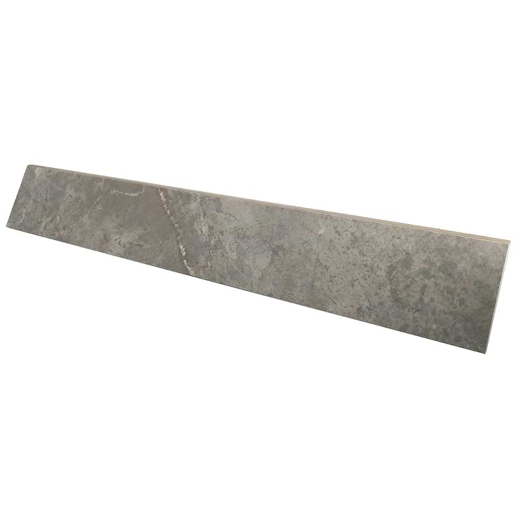 Thor Fossil Gray 3x24 Matte Porcelain Bullnose