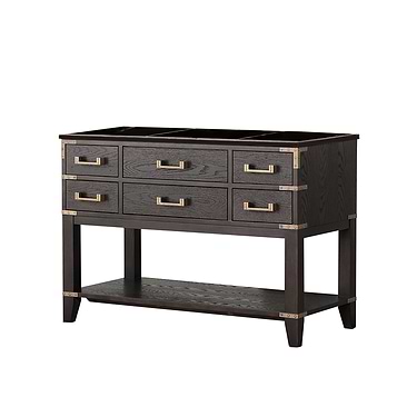 Calico Brown Oak 48" Single Vanity without Top