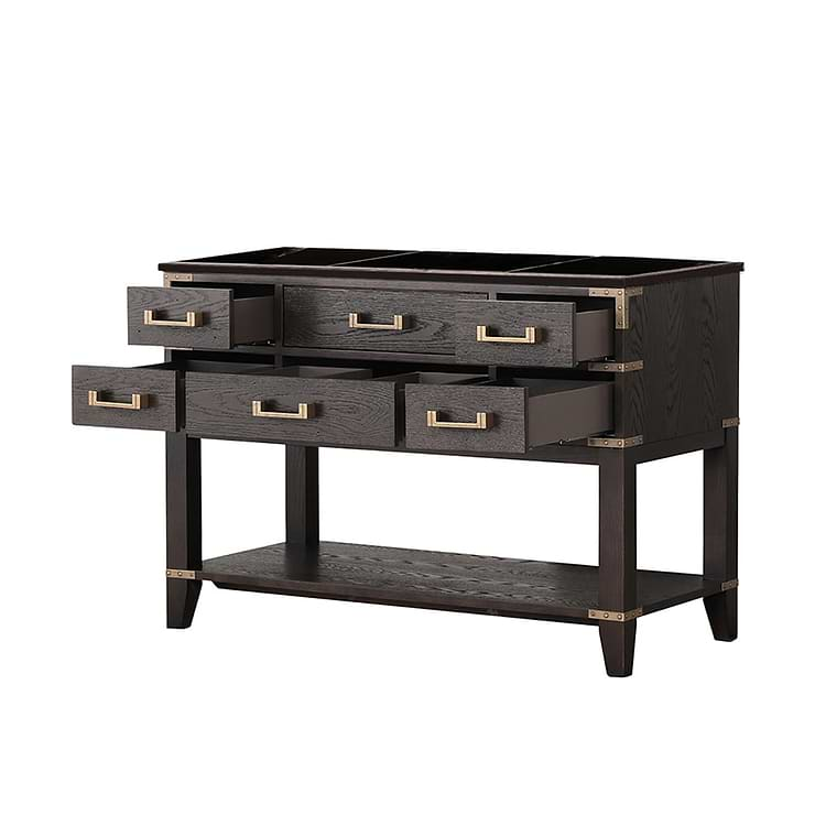 Calico Brown Oak 48" Single Vanity without Top