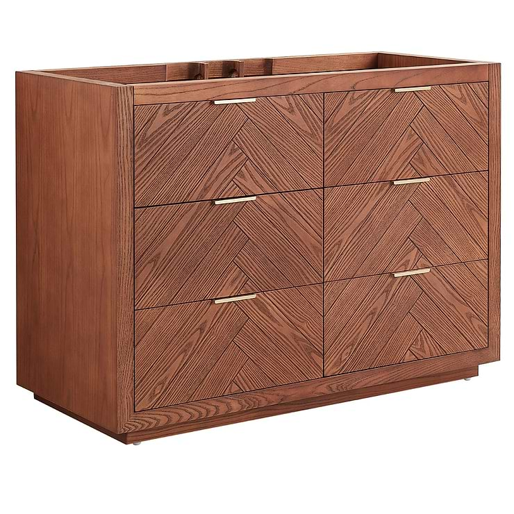 Marilyn Woodgrain 48" Single Vanity without Top