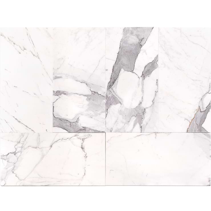 Calacatta Classico 12x24 Polished Marble Tile
