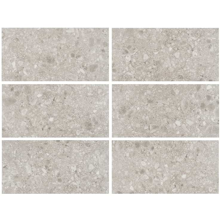 Rizo LVT Gray 12x24 Glue Down Luxury Vinyl Tile 