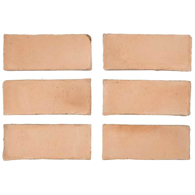 Terra Villa Sand Beige 2x6 Matte Presealed Genuine Terracotta Tile