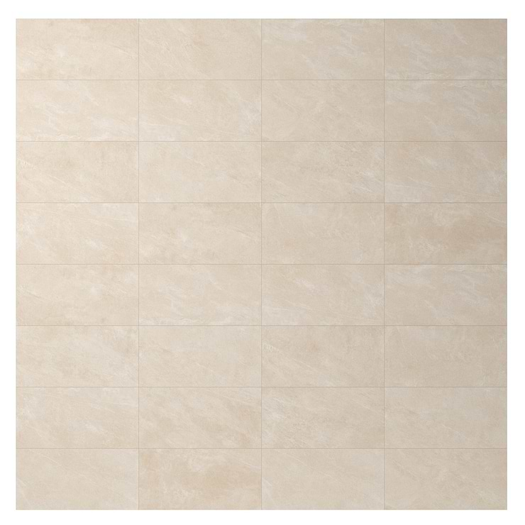 Era Crema Beige 12x24 Limestone Look Matte Porcelain Tile