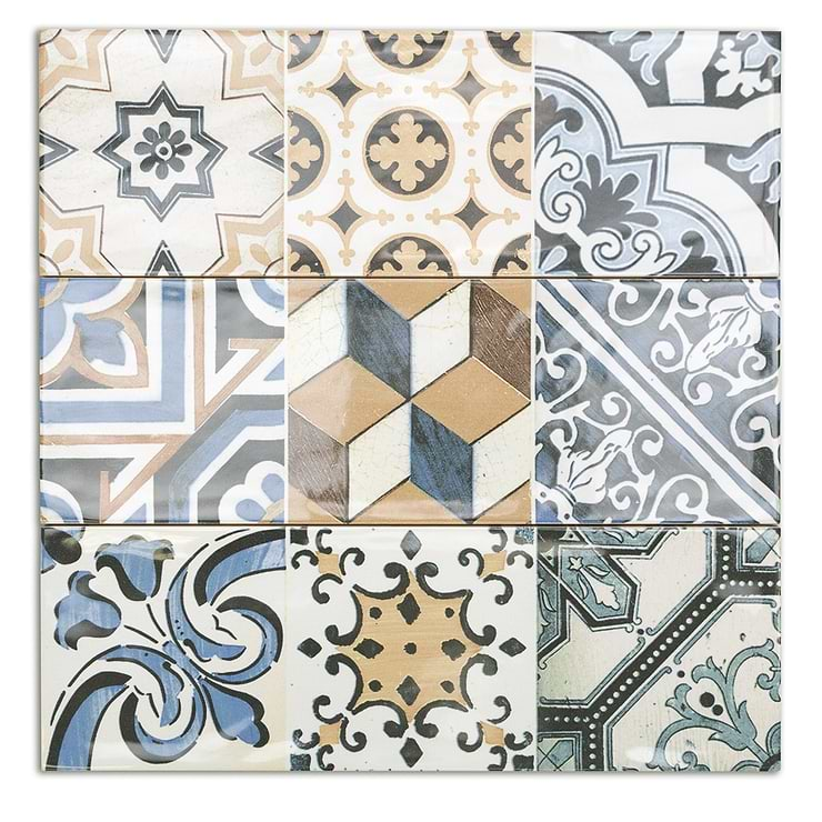 Bulevar Warm Deco 4x12 Ceramic Tile