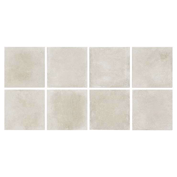 Stoneside Cream Beige 36x36 Matte Porcelain Tile