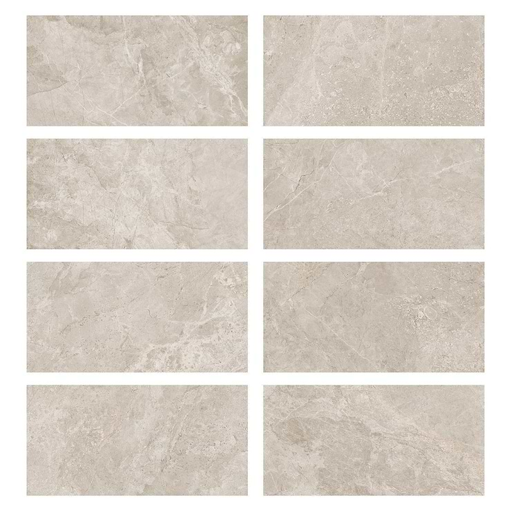 Thor Bone Beige 12x24 Matte Porcelain Tile