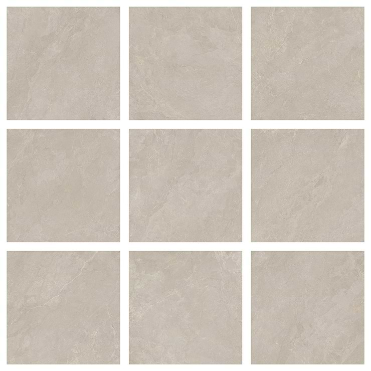 Thor Bone Beige 36x36 Matte Porcelain Tile