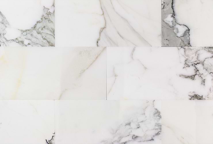 Calacatta Gold 6x12 Polished Marble Tile