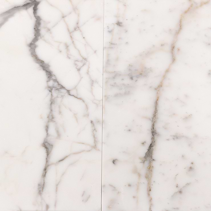 Calacatta 12x24 Polished Marble Tile