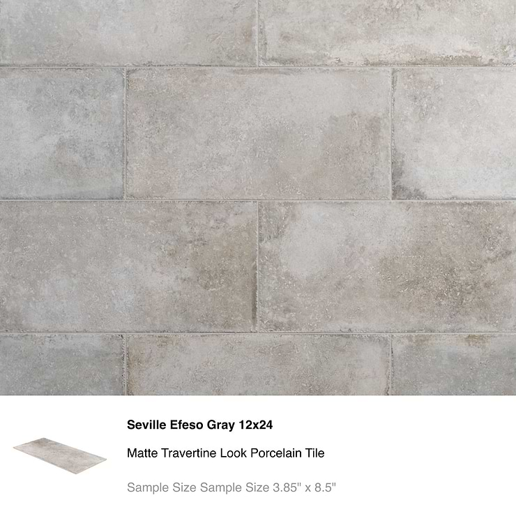 Top Selling Gray Floor Porcelain Tiles Sample Bundle (5)