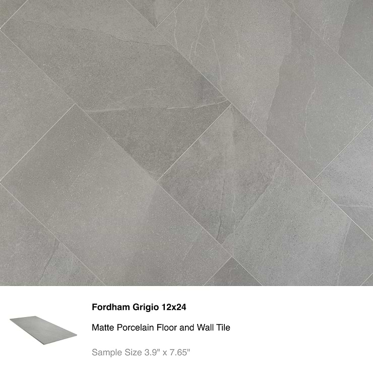 Top Selling Gray Floor Porcelain Tiles Sample Bundle (5)