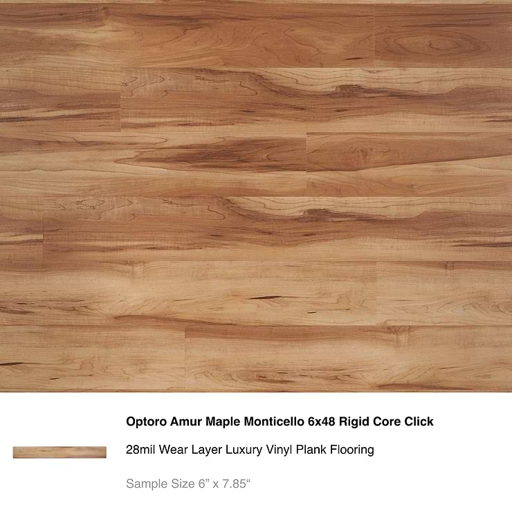 Top Selling Natural Tone Luxury Vinyl Flooring Tiles Sample Bundle (5)