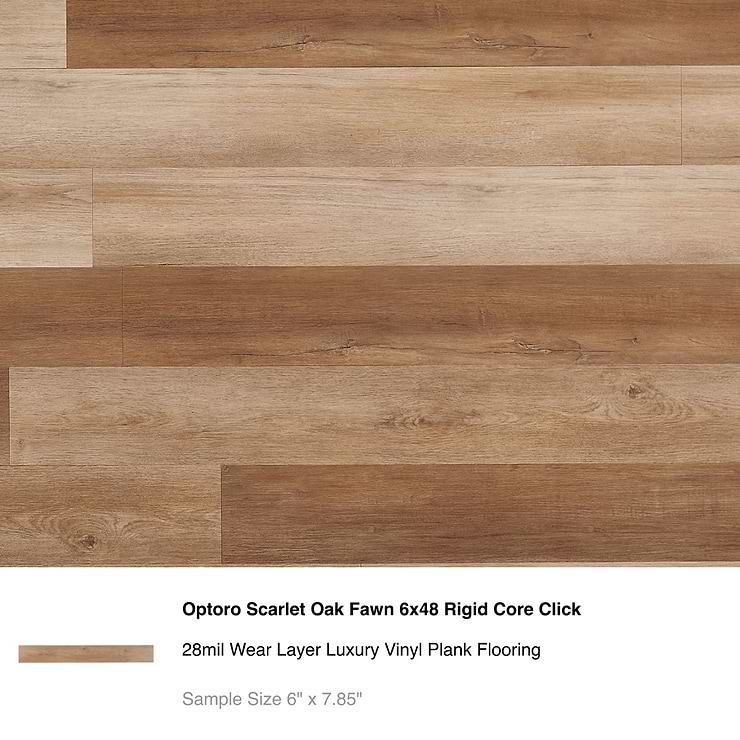 Top Selling Natural Tone Luxury Vinyl Flooring Tiles Sample Bundle (5)