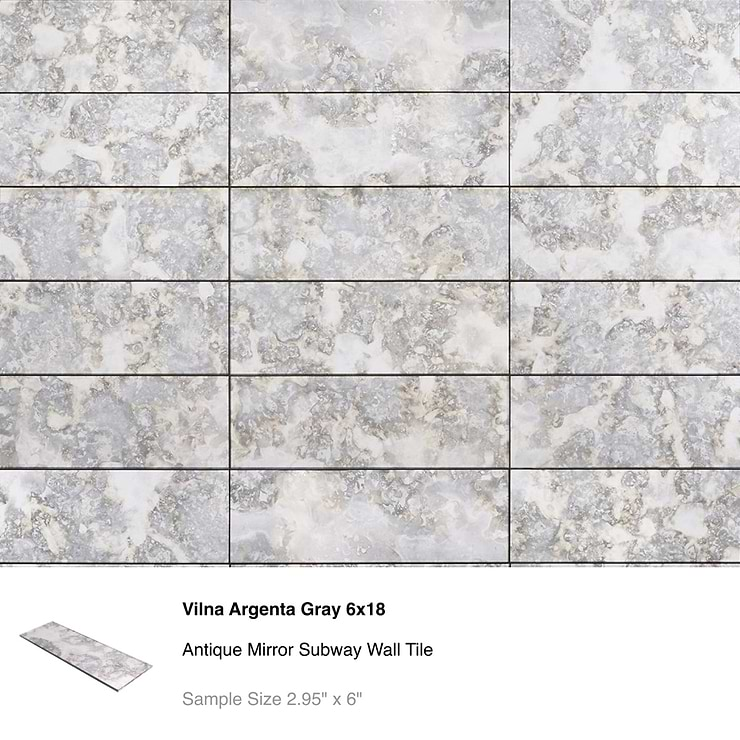 Top Selling Mirrored Tiles Sample Bundle (5)