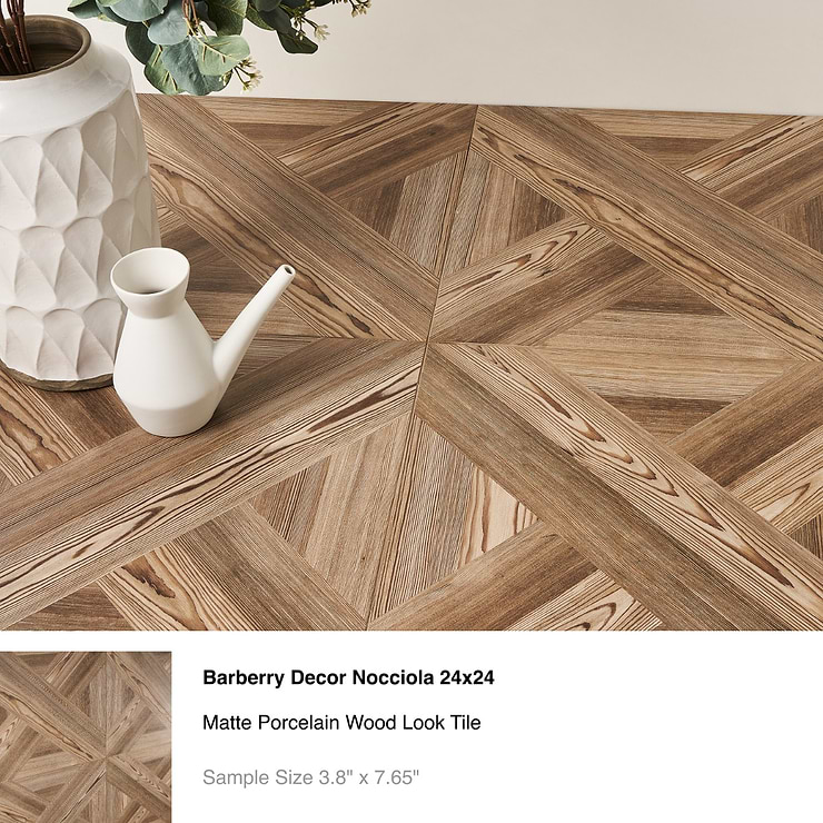 Top Selling Dark Wood Look Porcelain Tiles Sample Bundle (5)