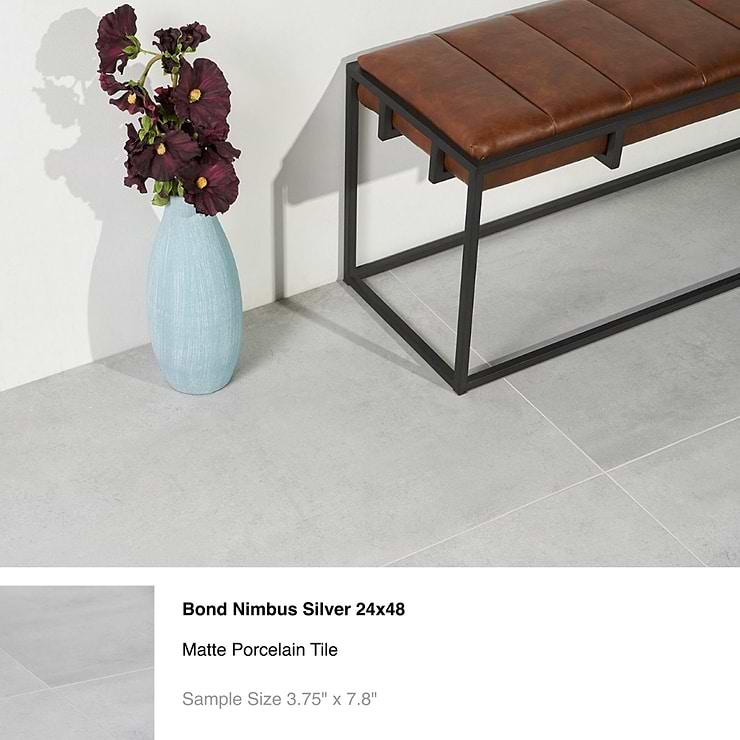 Top Selling Gray Floor Porcelain Tiles Sample Bundle (5)