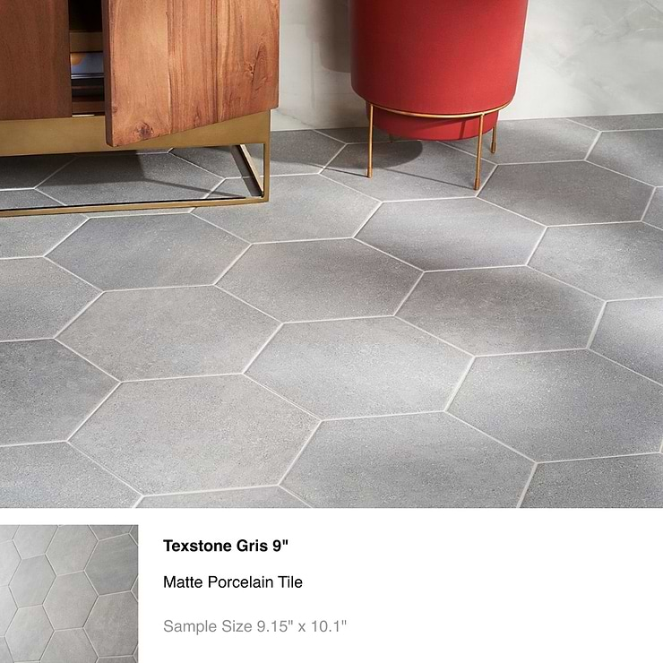 Top Selling Gray Floor Porcelain Tiles Sample Bundle (5)