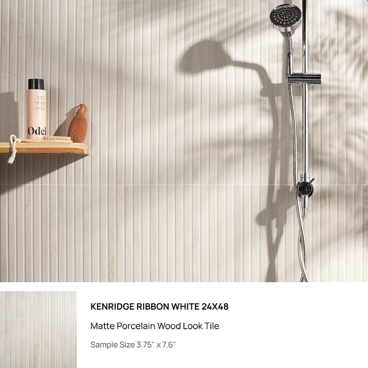 Top Selling White 3D Porcelain and Ceramic Tiles Sample Bundle (5)