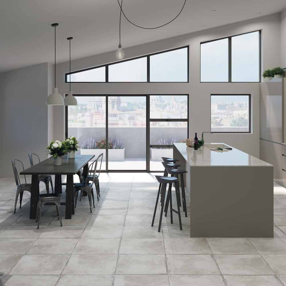 Seville Efeso Gray 12X12 Natural Porcelain Tile