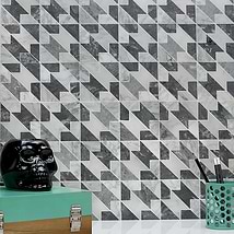 Krista Watterworth Lovehound Gray Polished Marble Tile
