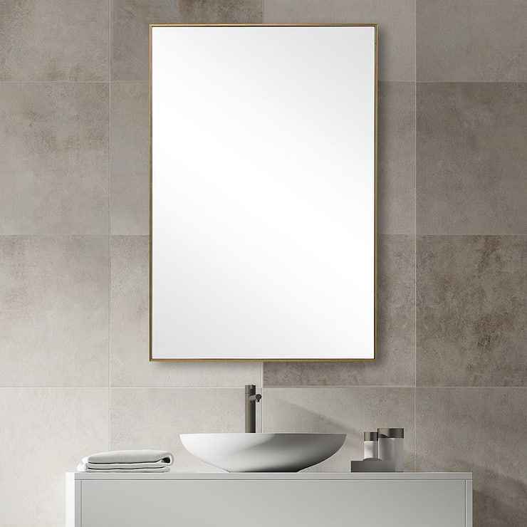 Everyday Dawn Gold  21x31" Rectangle Mirror