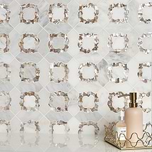 Cassie Chapman Rene Marble & Pearl Polished Mosaic Tile