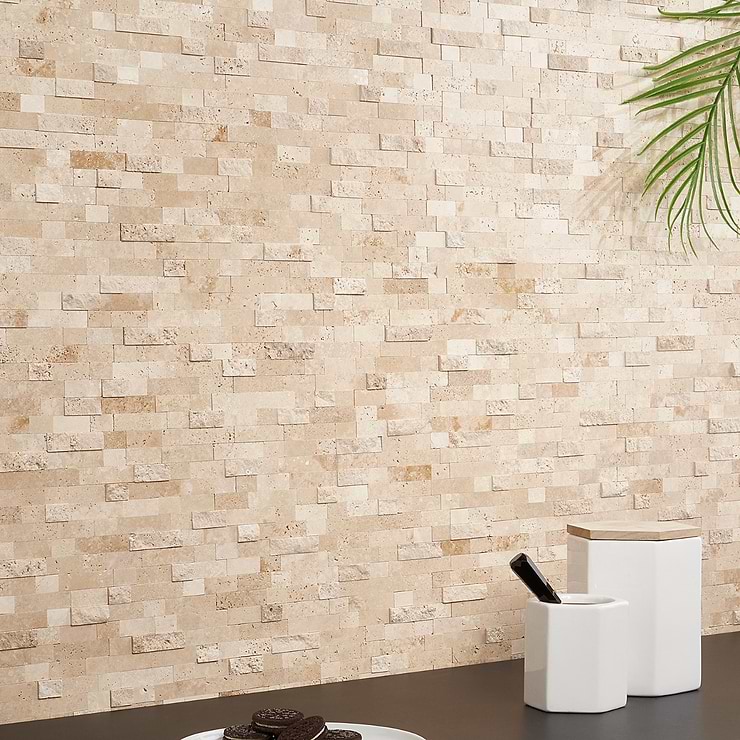 Brick stick on top tiles